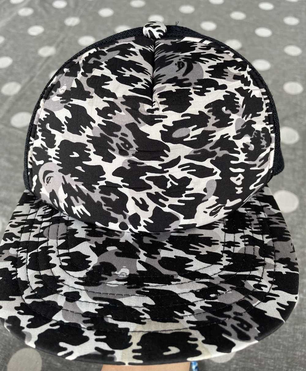 Bape × Nigo Leopard Camo Mesh Cap - image 7