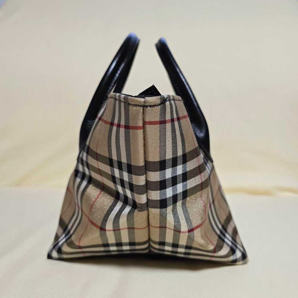 Burberry Blue Label Nylon Mini Tote Bag Nova Check - image 3