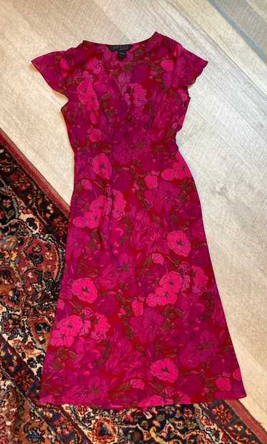 Express Y2K fuchsia floral dress (2) | Used,…