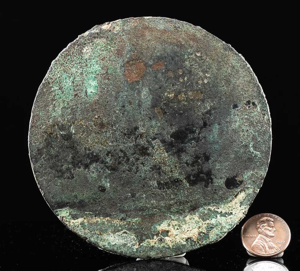 Ancient Chinese Han Dynasty Bronze Mirror - image 2