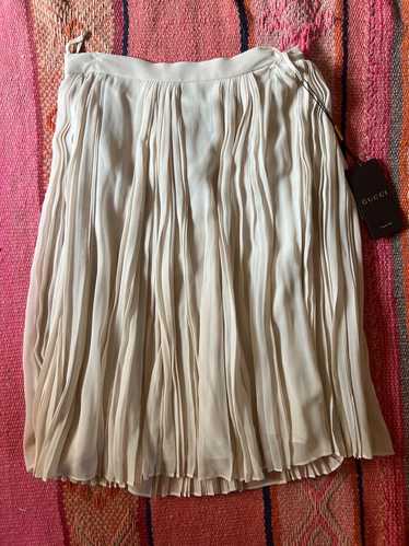 Gucci 2015 knee length pleated skirt (42) | Used,…