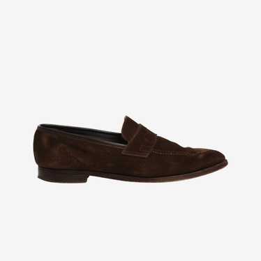 Crockett & Jones Teign Suede Loafers - image 1