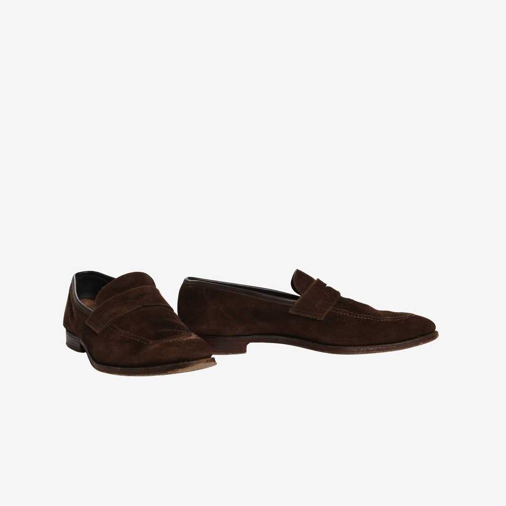 Crockett & Jones Teign Suede Loafers - image 2