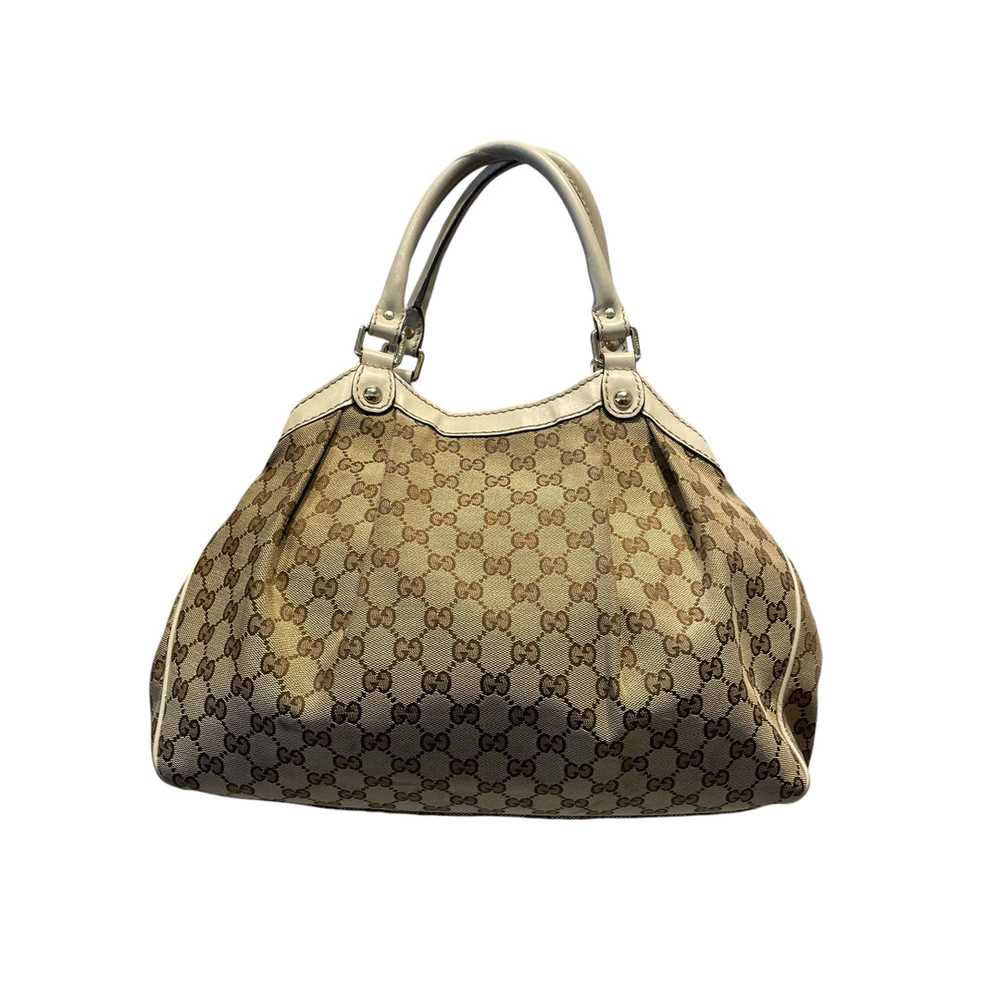 GUCCI/Hand Bag/M/Monogram/BEG/sukey - image 2