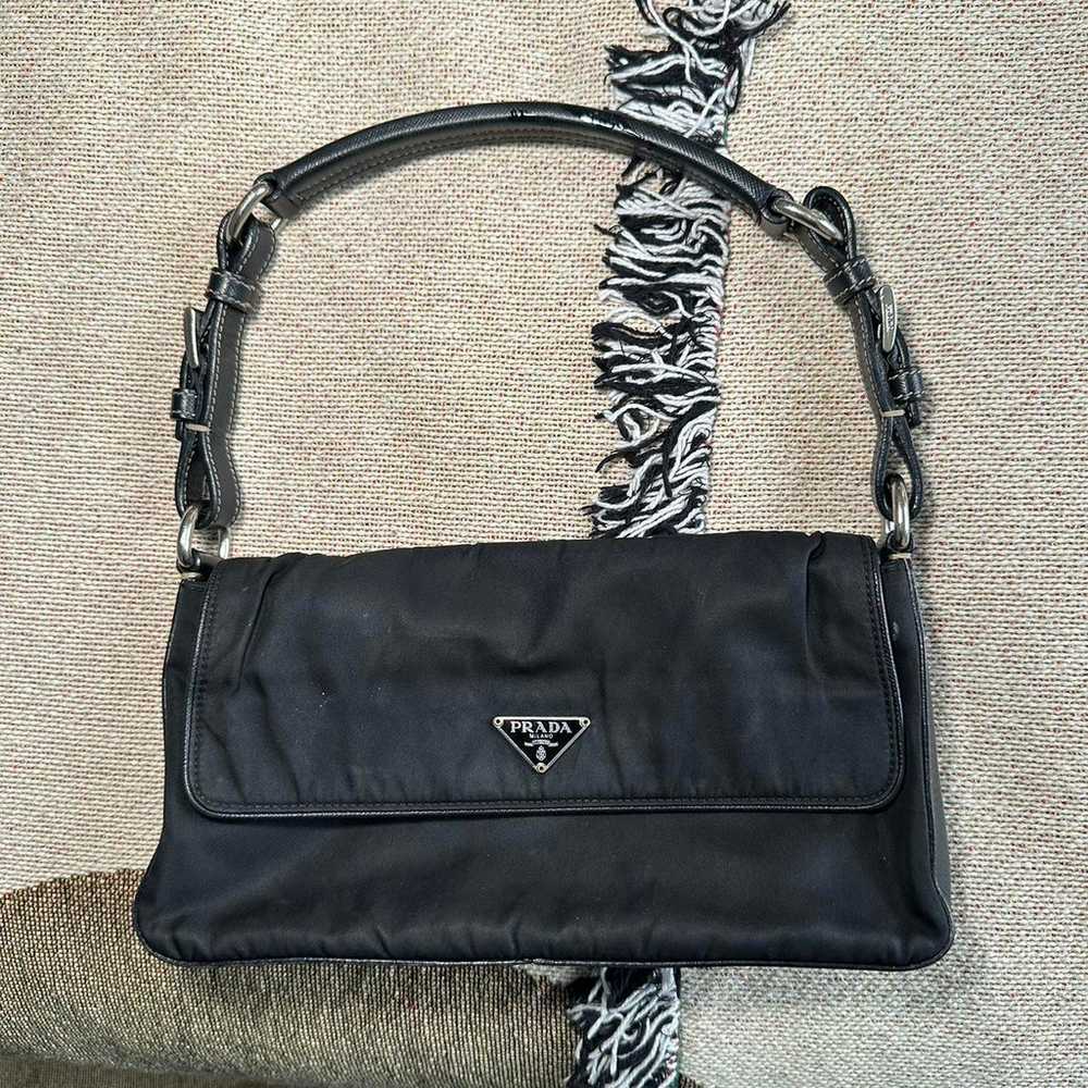 Vintage Prada Bag With Leather - image 1