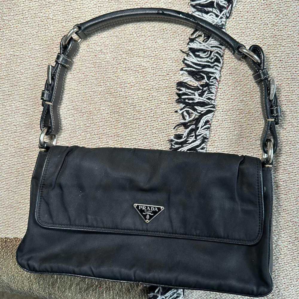 Vintage Prada Bag With Leather - image 2