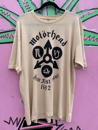 BOOTLEG 1982 MOTORHEAD IRON FIST TOUR T-SHIRT