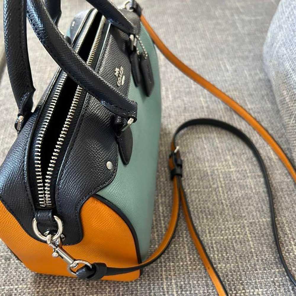 COACH Mint Green Shoulder Bag - image 4