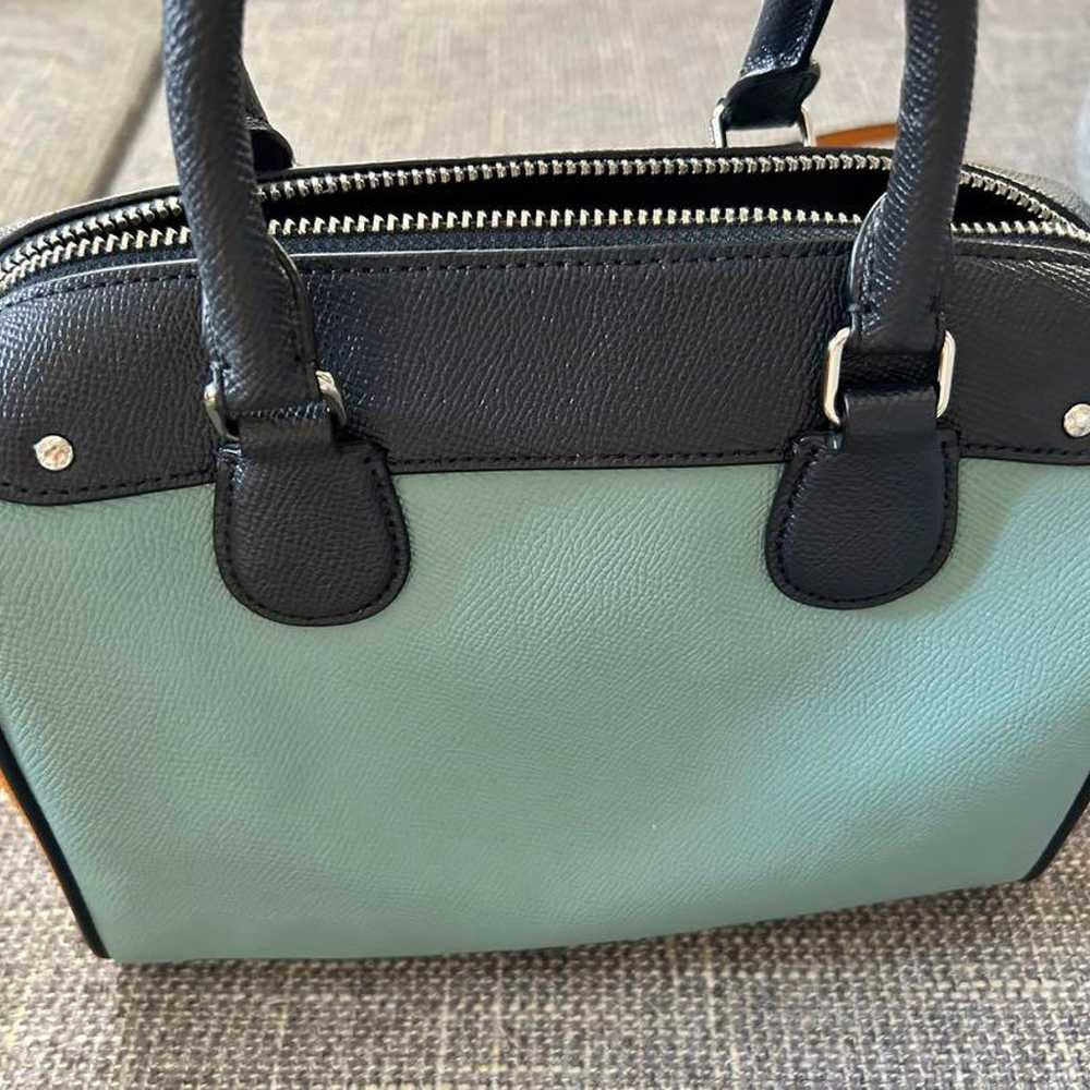 COACH Mint Green Shoulder Bag - image 5