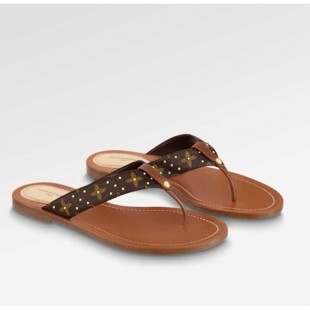 Louis Vuitton Leather sandal - image 4