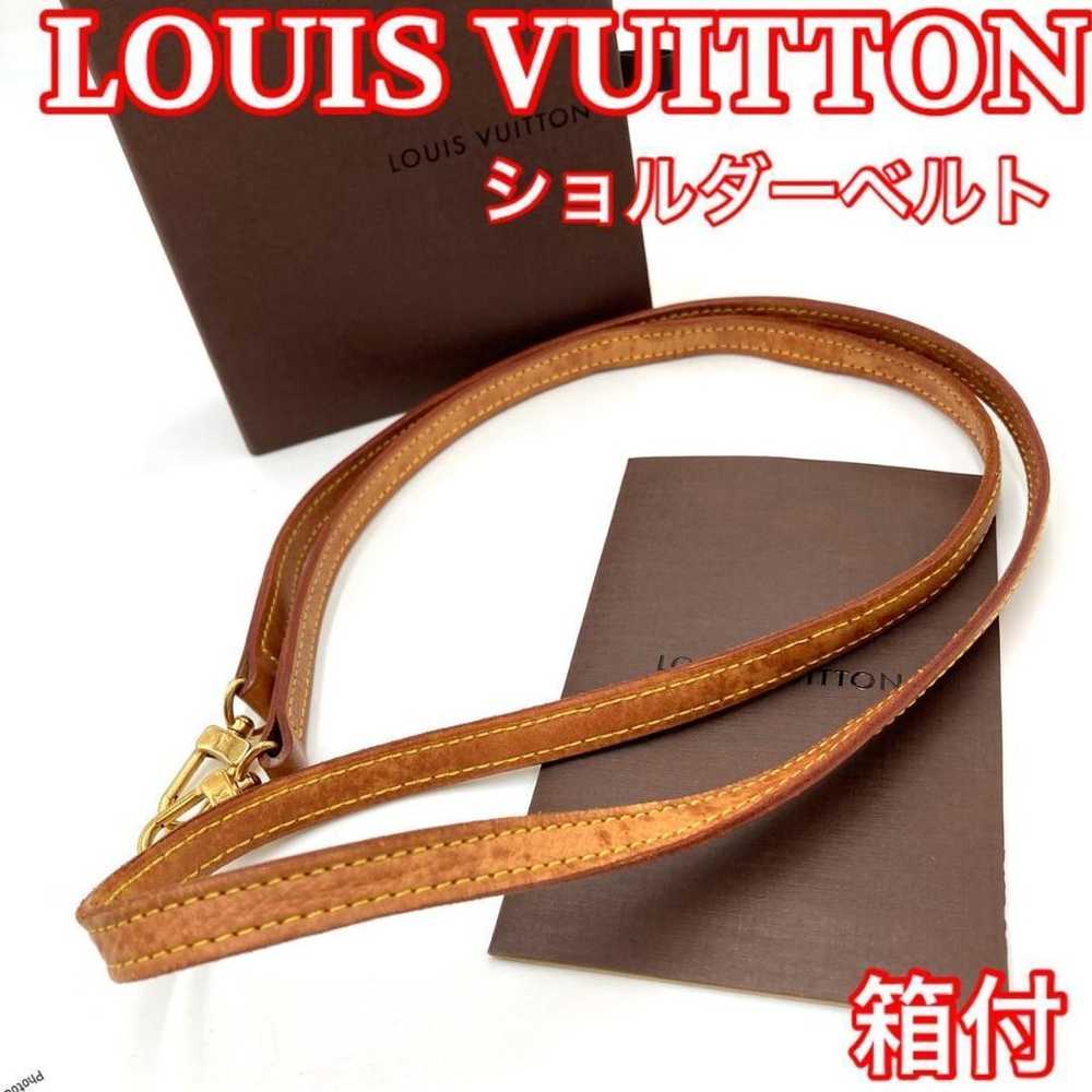 LOUIS VUITTON Shoulder Belt Leather 1004 - image 1