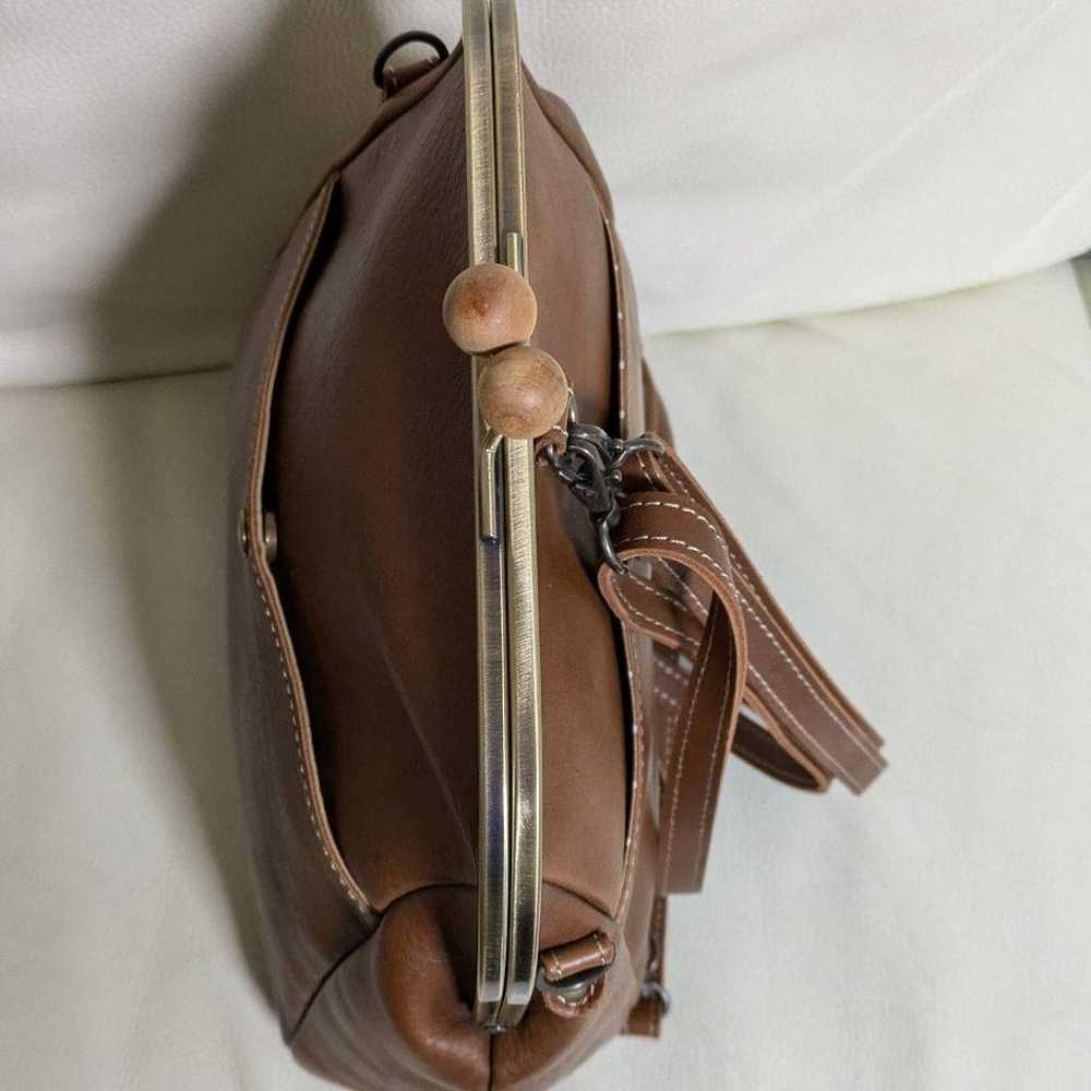 Kanmi 2Way Rucksack Shoulder Bag with Clasp Closu… - image 3