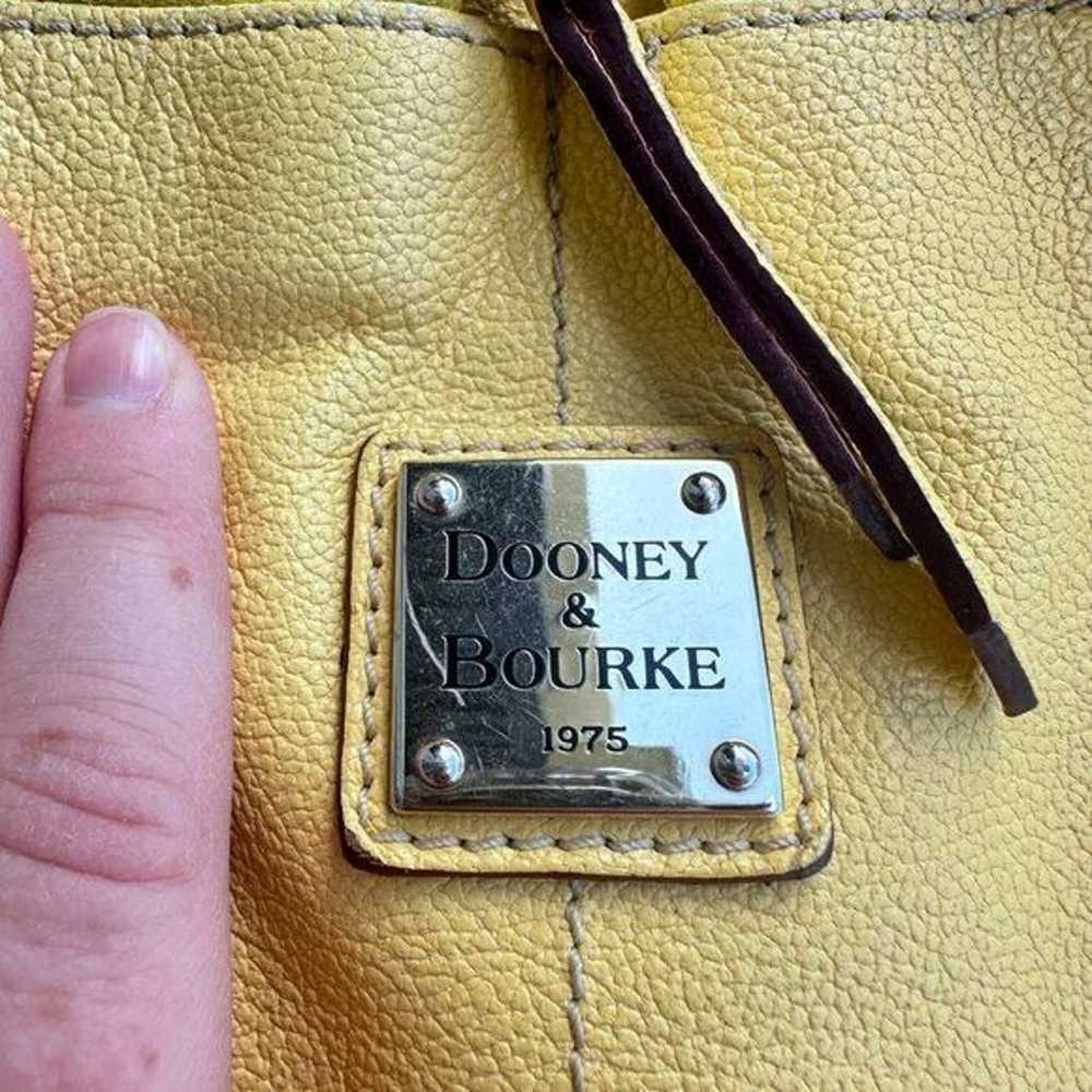 Vintage Dooney & Bourke Dillen Large Leather Hobo… - image 10