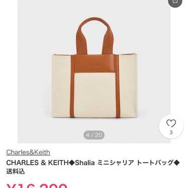 CHARLES & KEITH Shalia mini shoulder tote bag