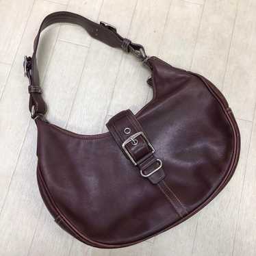 COACH Coach Shoulder Bag, One Shoulder, Leather.