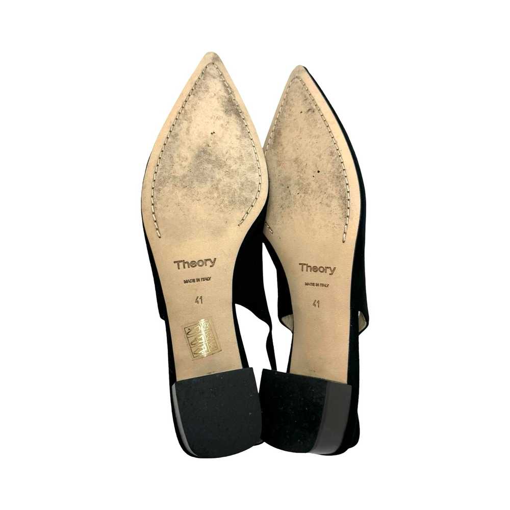 Theory Suede Slingback Pump - image 5