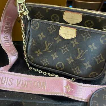 Designer monogram purse