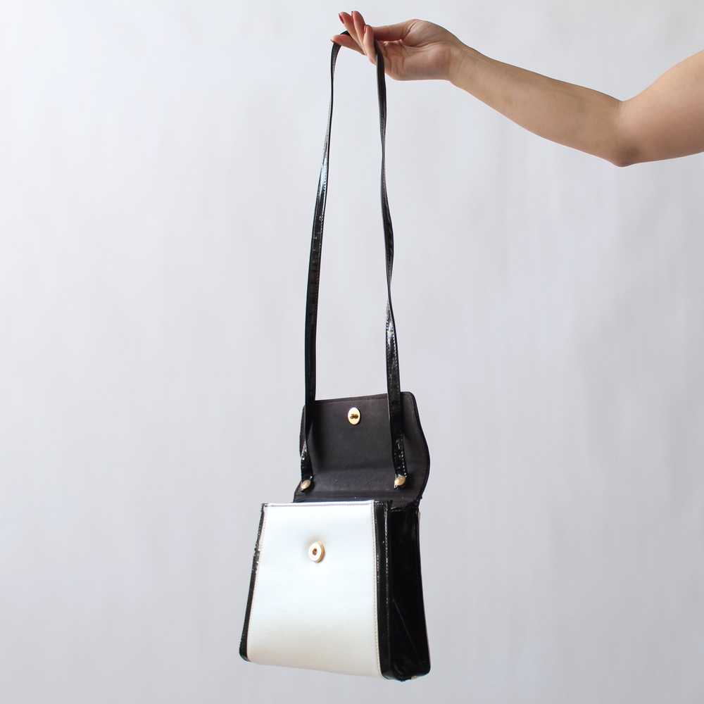 Vintage Pearlescent Structured Bag - image 3