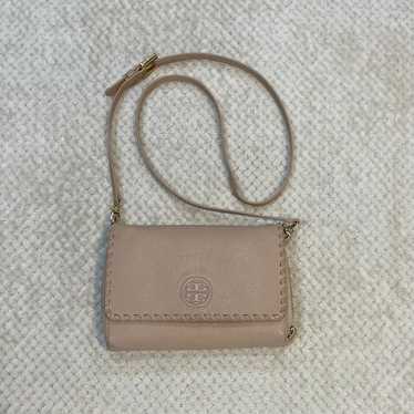 Tory Burch Marion Flat Wallet Cross Body Bag - Li… - image 1