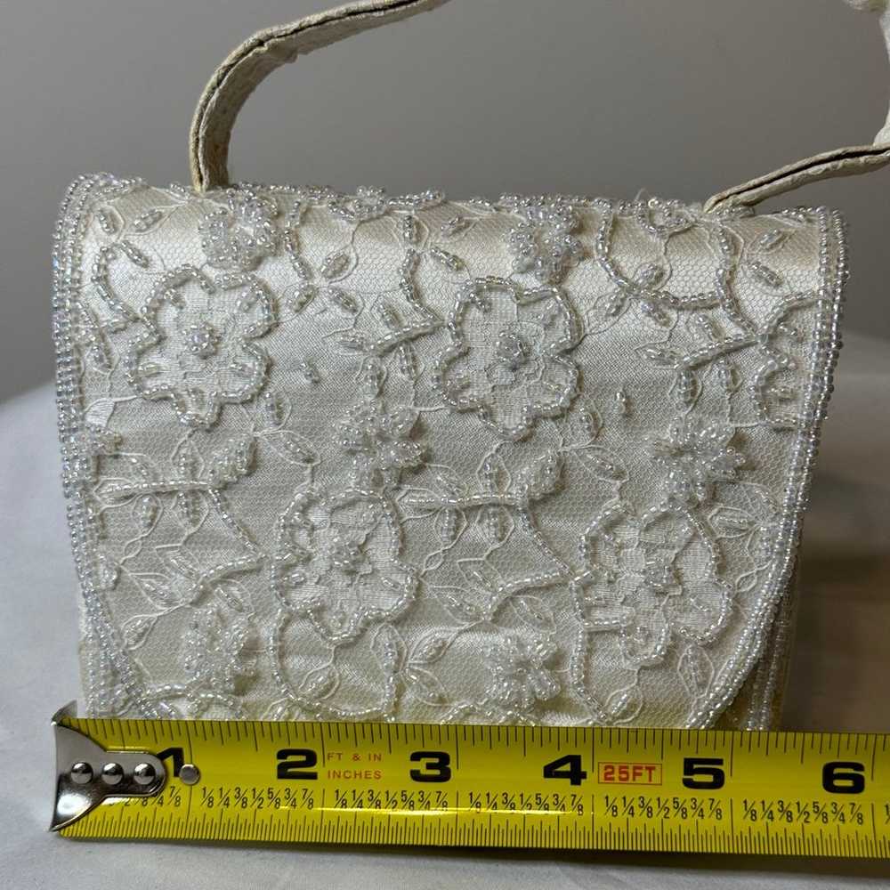 Vintage La Regale Floral Lace Bag - image 6