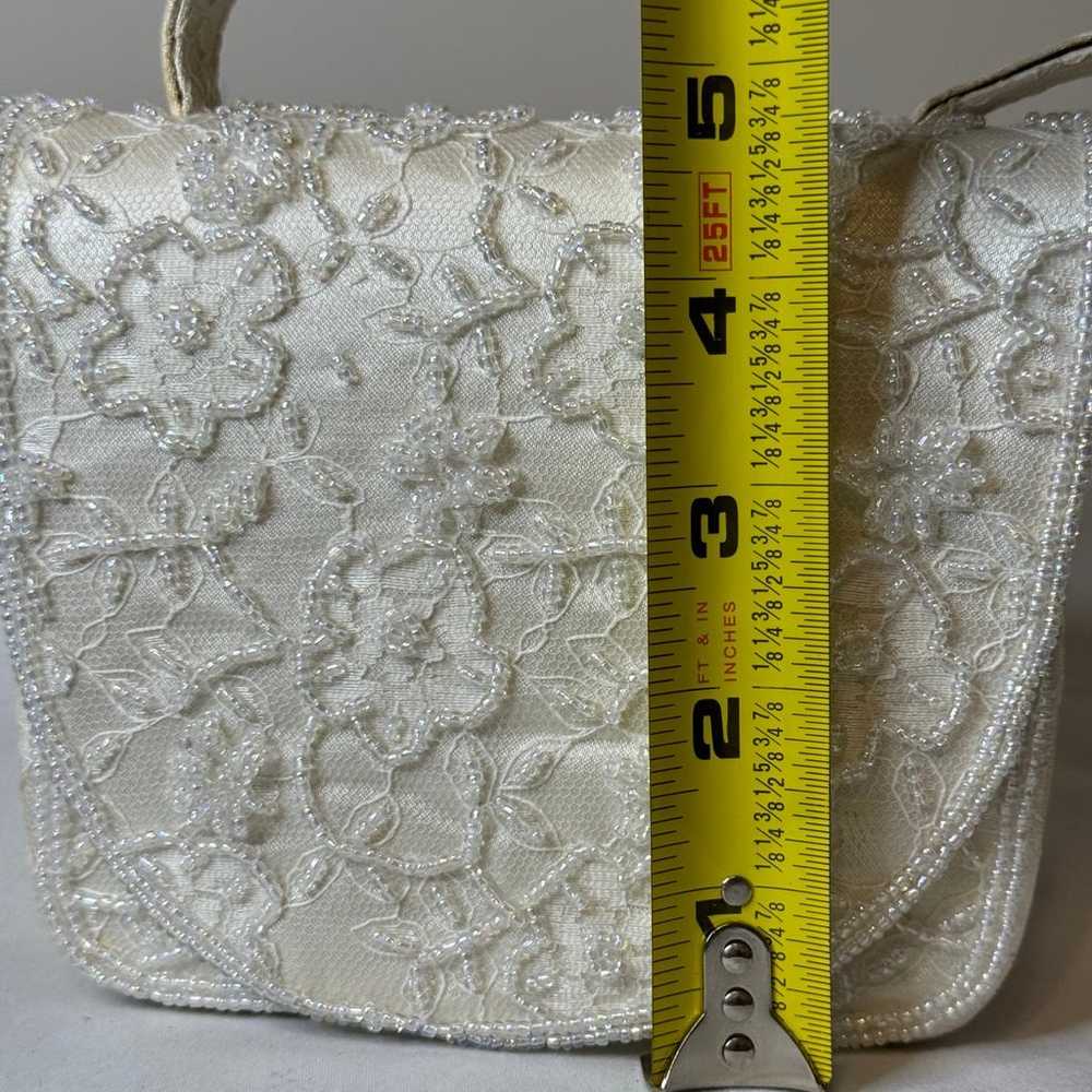 Vintage La Regale Floral Lace Bag - image 7