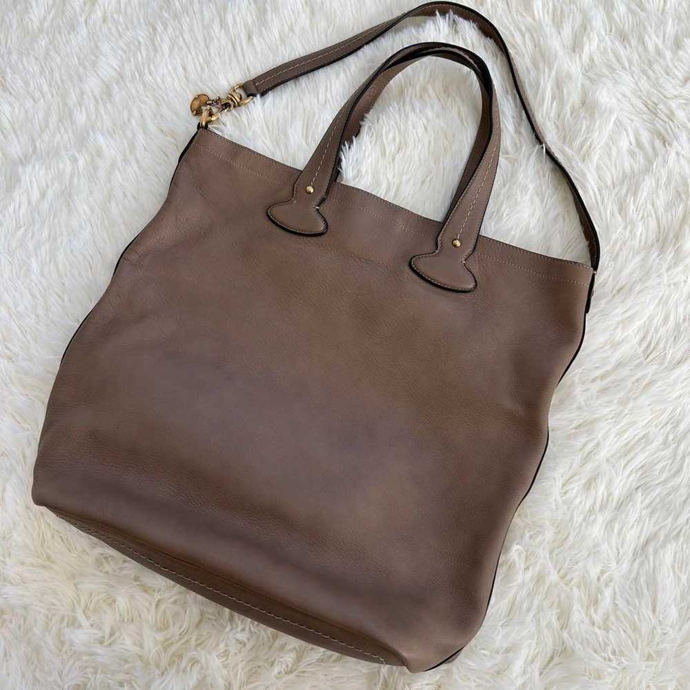 【Excellent Condition】BALLY Tote Bag Business A4 S… - image 2