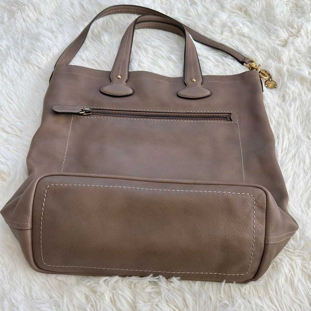 【Excellent Condition】BALLY Tote Bag Business A4 S… - image 3