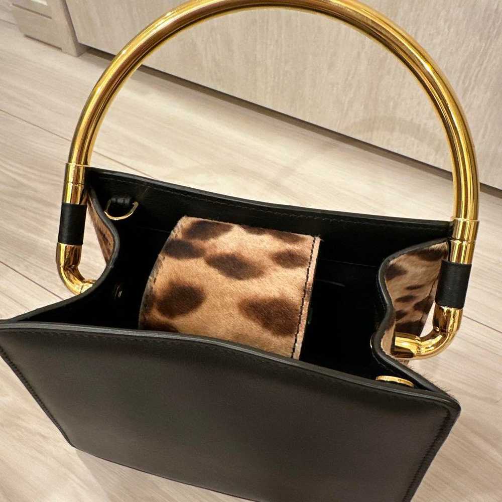 Leopard print calfhair bag. - image 5