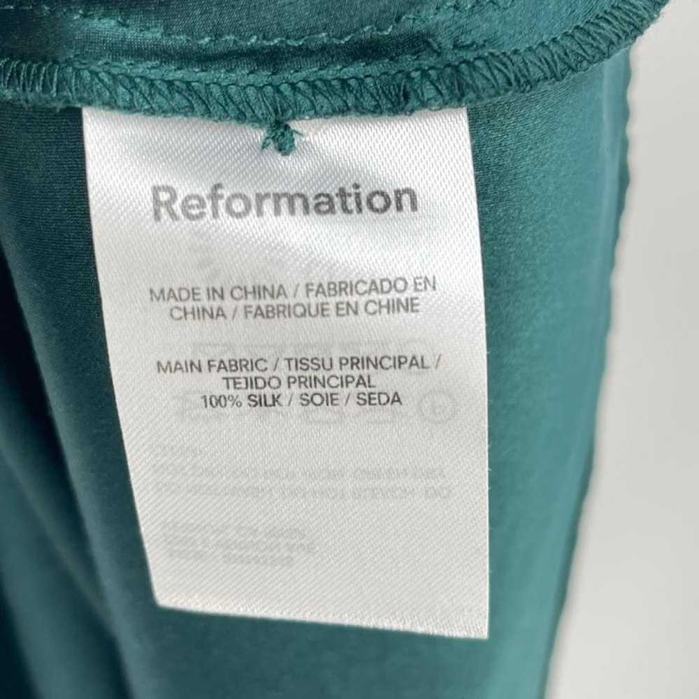 Reformation Silk mid-length dress - image 11