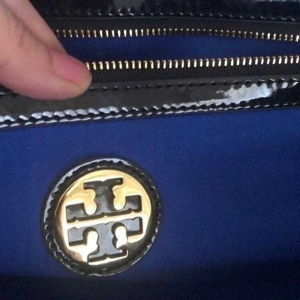 Tory Burch large patent leather tote Miller handb… - image 5