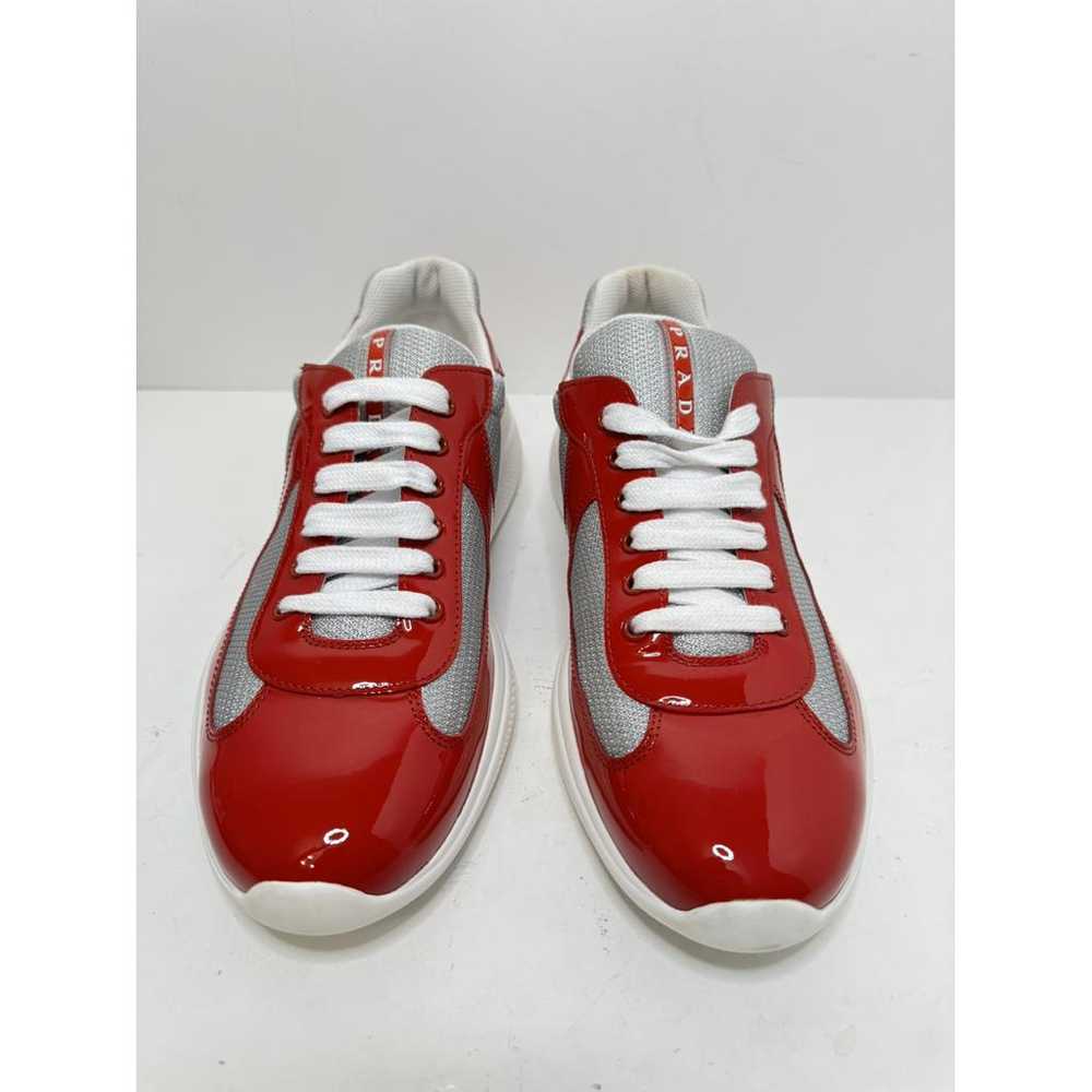 Prada Patent leather low trainers - image 2