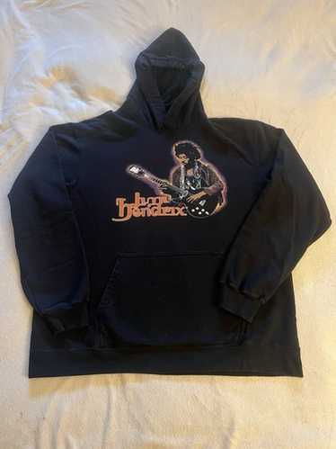 GRIZZLY X JIMI HENDRIX HOODIE Mサイズ Jimi Hendrix Hendrix Angel Zipper Hoodie Black Liquid Blue