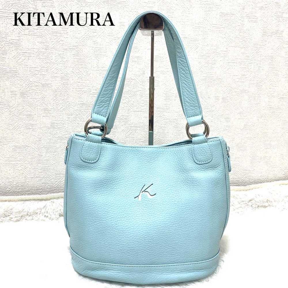 【Top quality】Kitamura tote bag shoulder bag genui… - image 1