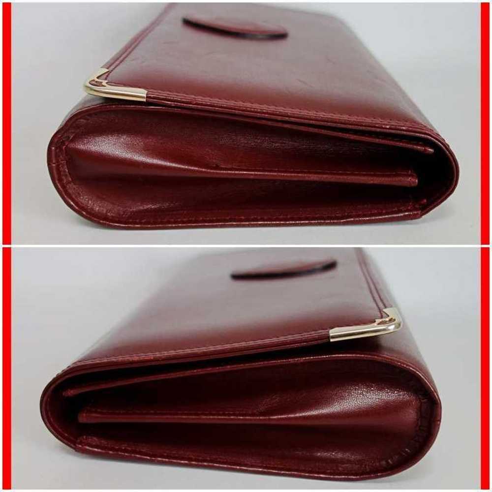 Authentic Cartier Must Line Clutch Bag Bordeaux C2 - image 4