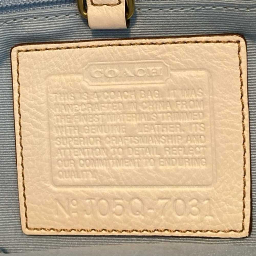 Vintage Coach Hampton Tote - image 9