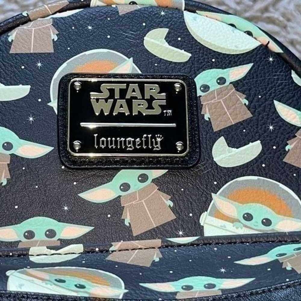 Loungefly Star Wars Mandalorian The Child Backpac… - image 10