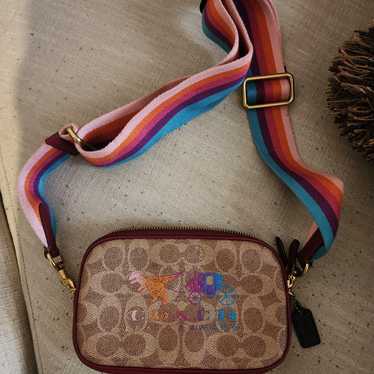 Coach Large Rexy carriage selling wristlet