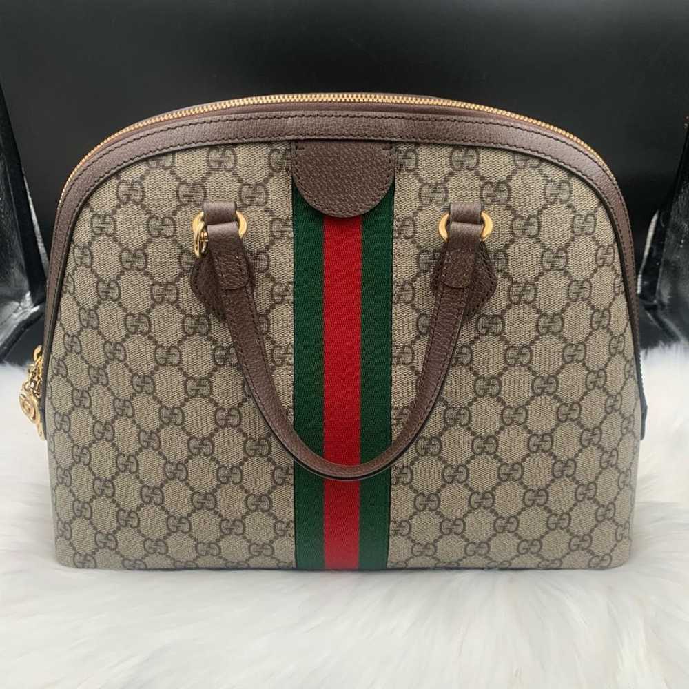 Gucci Ophidia Dome Top Handle vinyl handbag - image 2