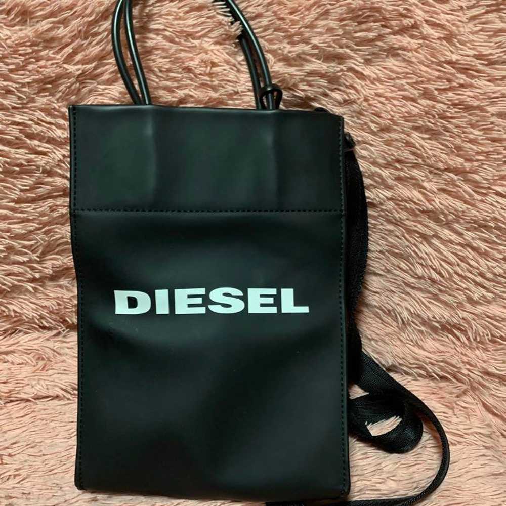 Brand new DIESEL 2way shopper bag in black with l… - image 2