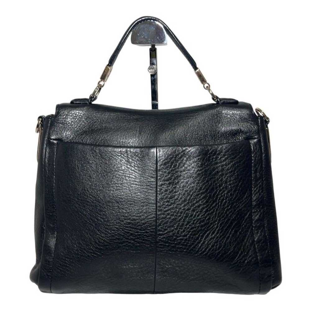 COACH Madison handbag black turn-lock - image 3