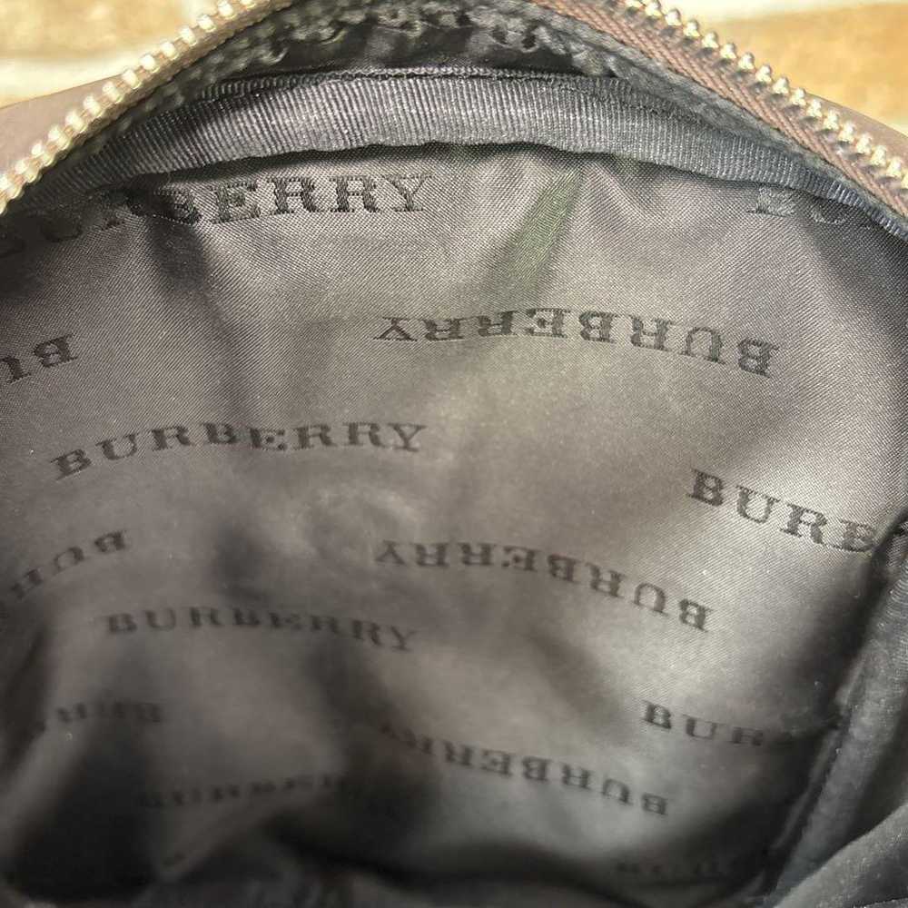 Burberry Shoulder Bag Nova Check Canvas Leather B… - image 12