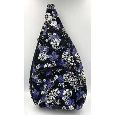 Vera Bradley Floral Cargo Sling Backpack Bag - image 1