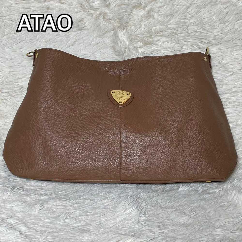 【Excellent condition】ATAO Elvi 2way Leather Shoul… - image 1