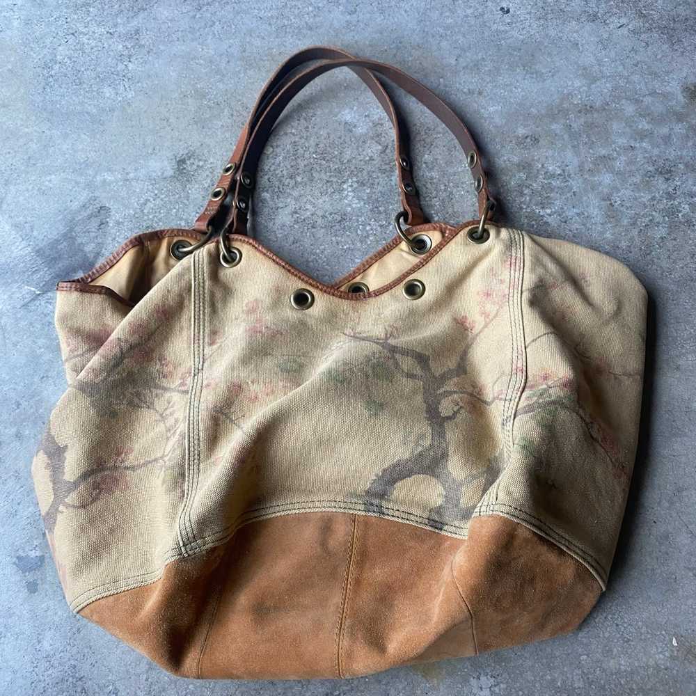 Lucky Brand Vintage Inspired Boho Chic Hobo Bag F… - image 2