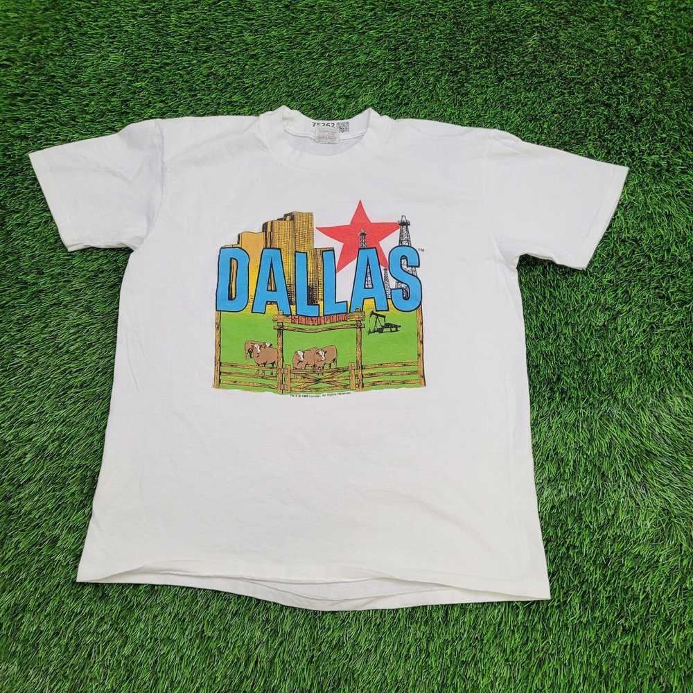 Other Vintage 1989 Dallas Farmer Shirt Large 21x2… - image 1