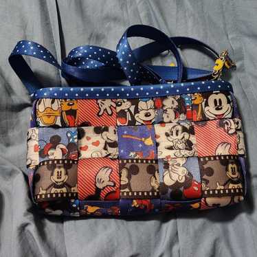 Harveys convertible clutch mickey on sale ptchwork