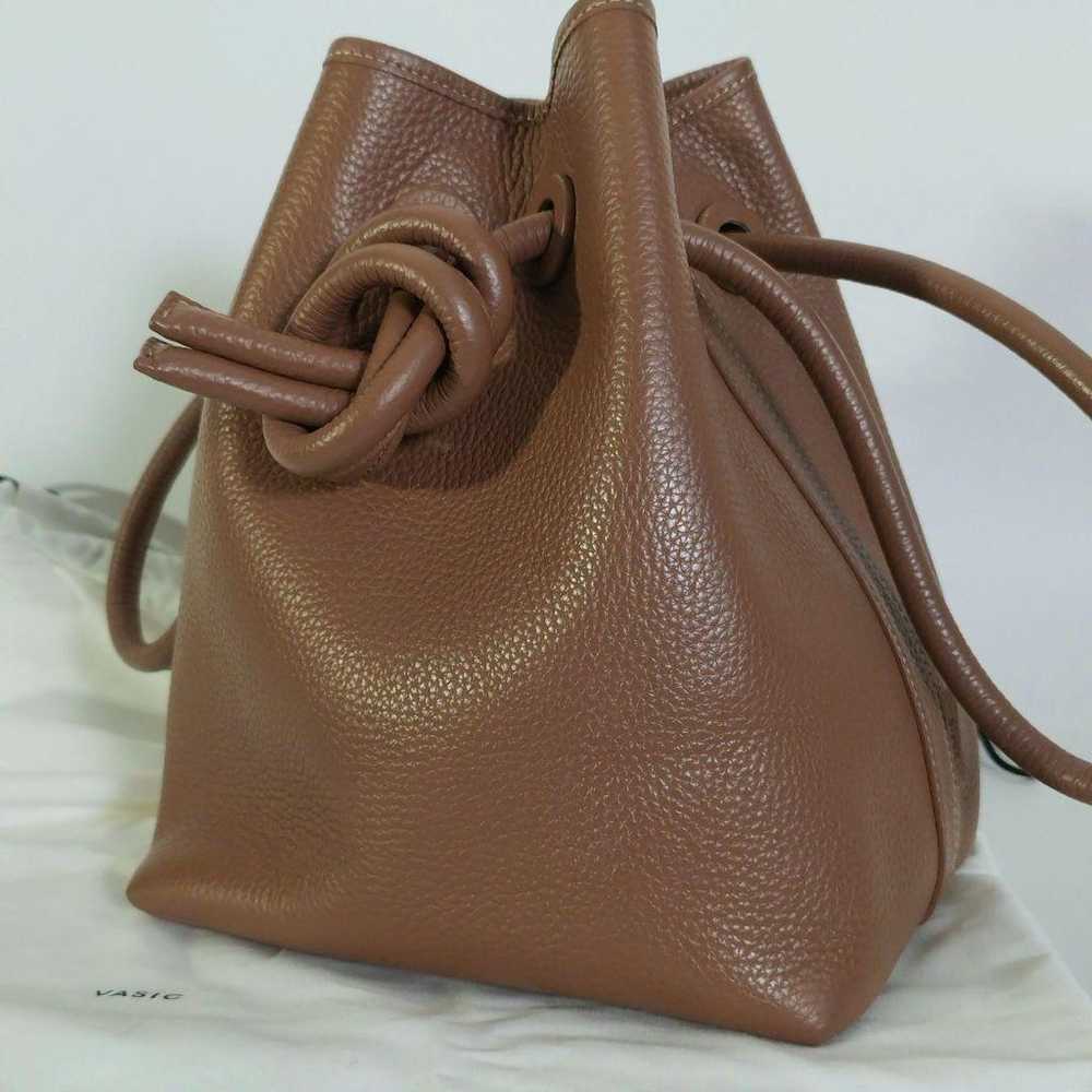 Brand new VASIC Bond shoulder bag 2way in brown c… - image 1