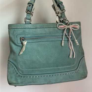 Vintage coach handbag blue - Gem