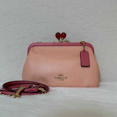 Coach Nora Kisslock Crossbody With Strawberry - image 1