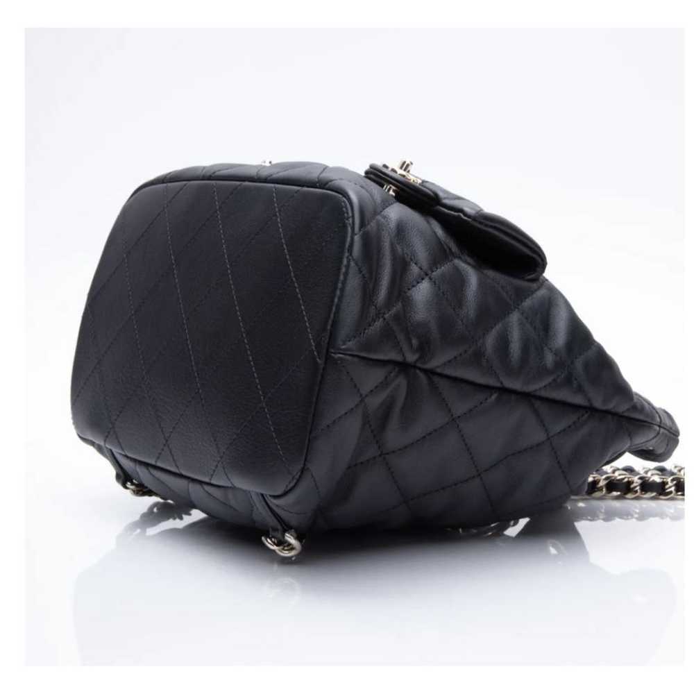 Chanel Leather backpack - image 3